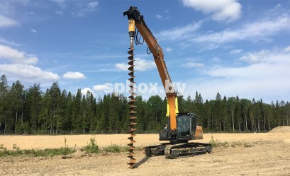 Гидробур Delta RD25 на экскаватор фото